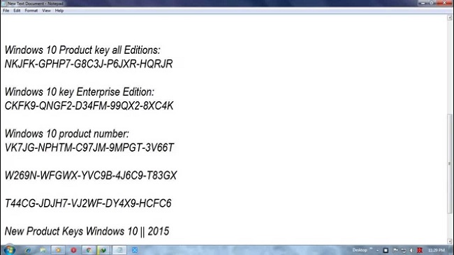 Windows 10 Product Key for You